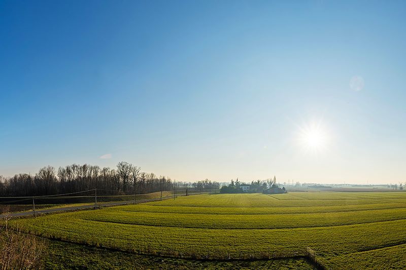 Voyage en train dans la région de Parme - Italie