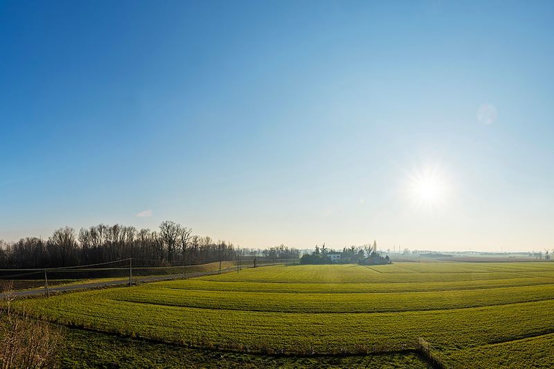 Voyage en train dans la région de Parme - Italie