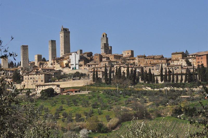 Pleins feux sur la Toscane (A/R en train)