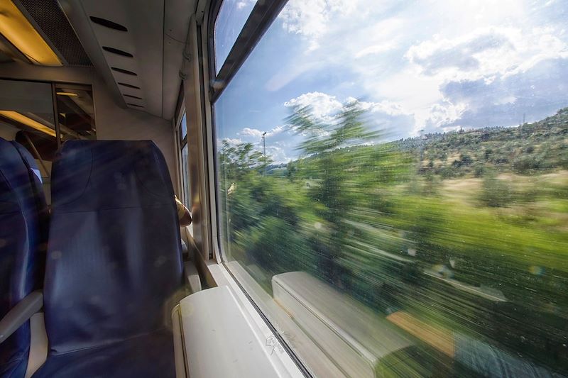 Voyage en train - Italie