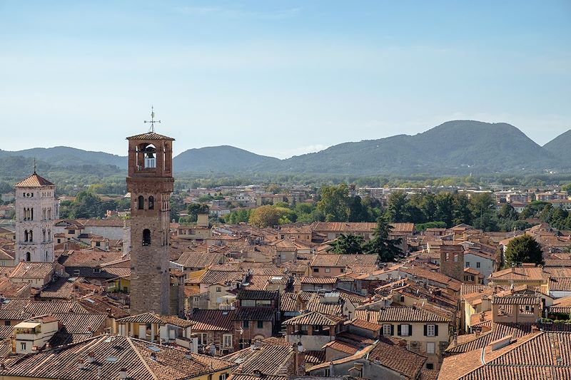 Vue sur Lucques - Toscane - Italie