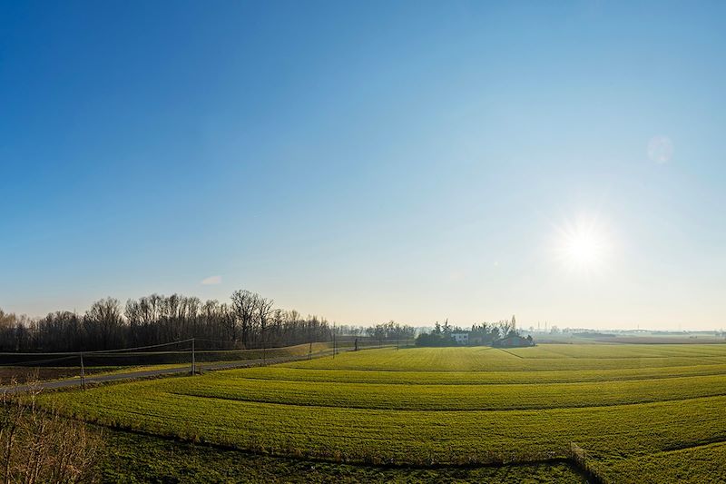 Voyage en train dans la région de Parme - Italie