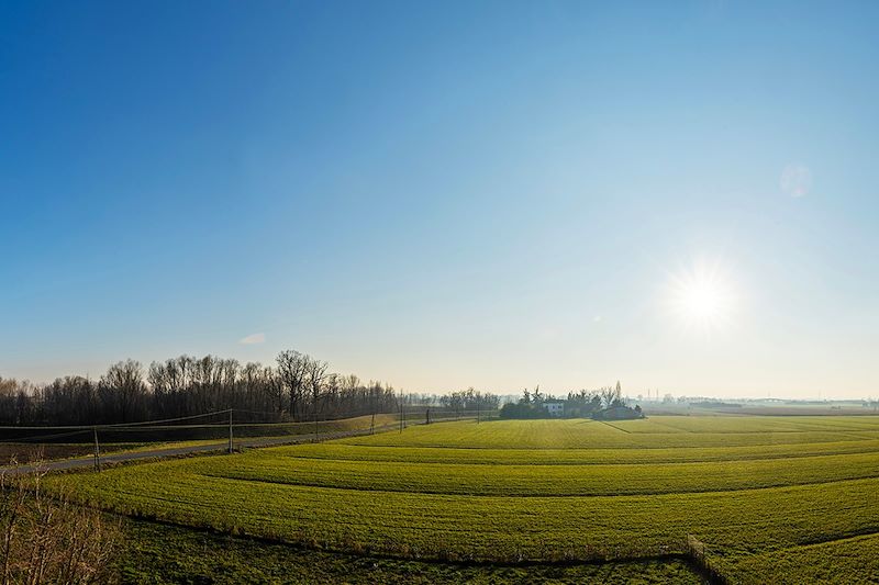 Voyage en train dans la région de Parme - Italie