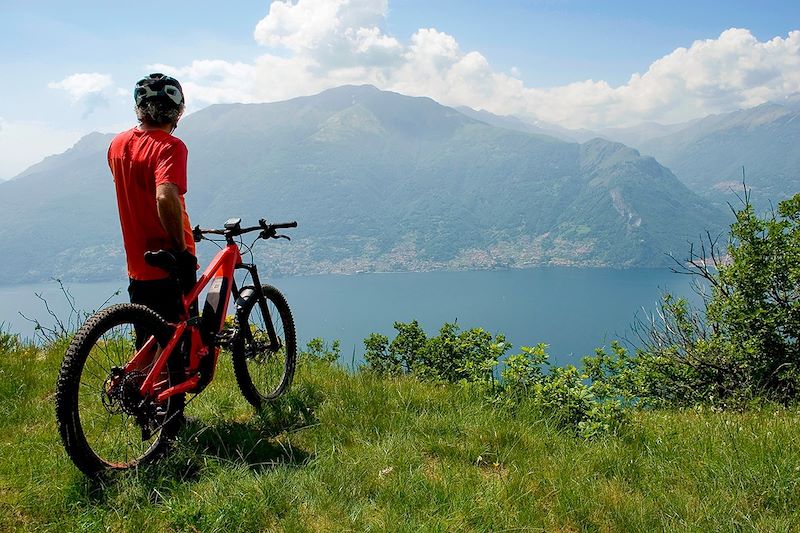 E-bike au lac de Côme - Lombardie - Italie