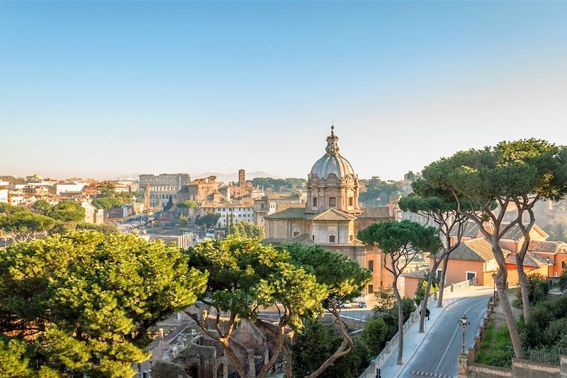 Rome, Naples et le Vésuve