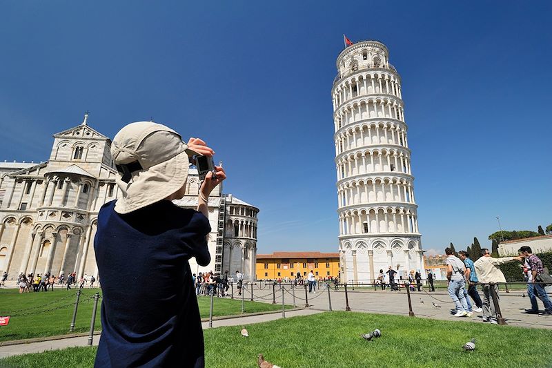 La Tour de Pise et la place des Miracles - Pise - Toscane - Italie