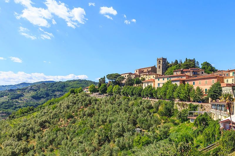 Vue de Montecatini - Toscane - Italie