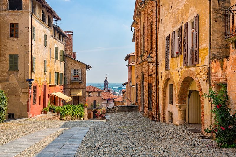 Rue de Saluzzo - Piémont - Italie