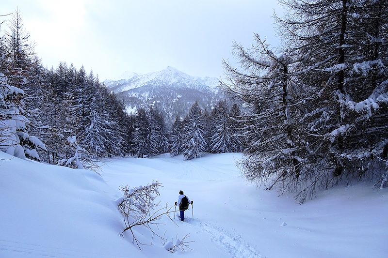 Escapade nature dans le Piémont, raquettes aux pieds et nuitées en refuge, pour une aventure inoubliable