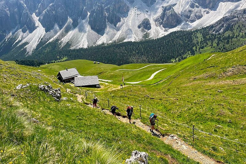 Randonnée dans le massif des Dolomites - Italie