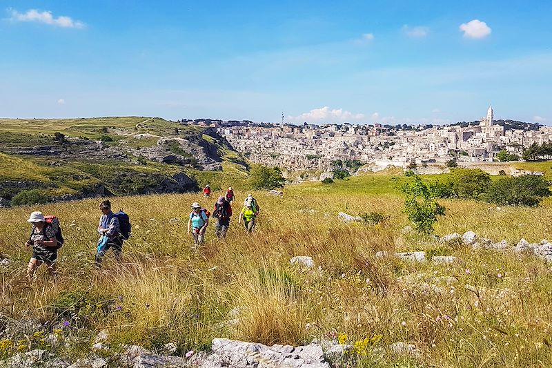 Randonnée près de Matera - Pouilles - Italie