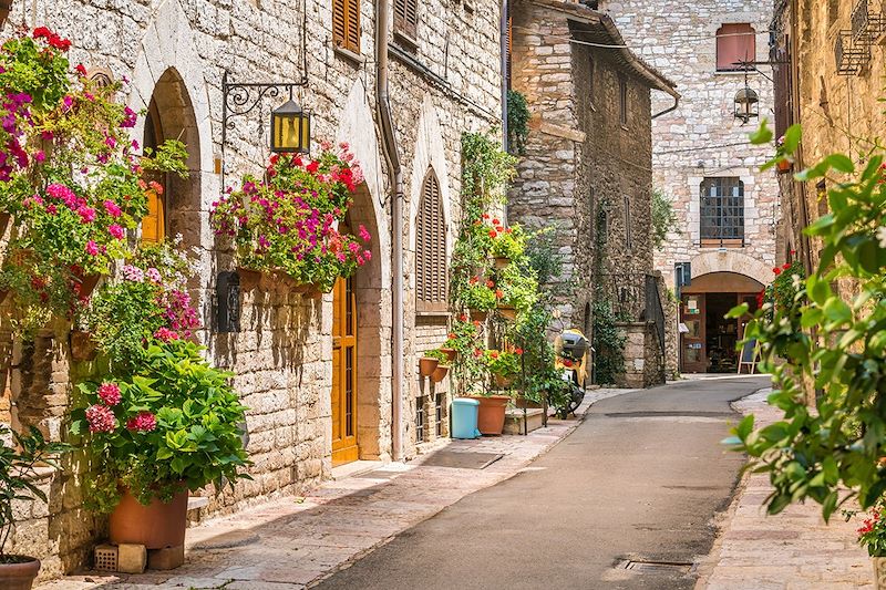 Ruelle d'Assisi - Ombrie - Italie