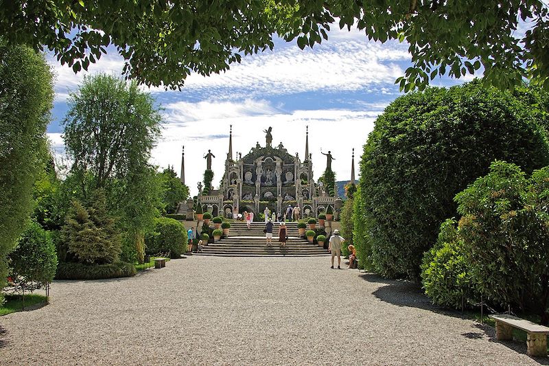 Le palais Borromée - Isola Bella - Îles Borromées - Italie