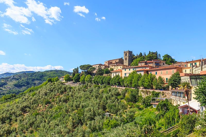 Vue de Montecatini - Toscane - Italie