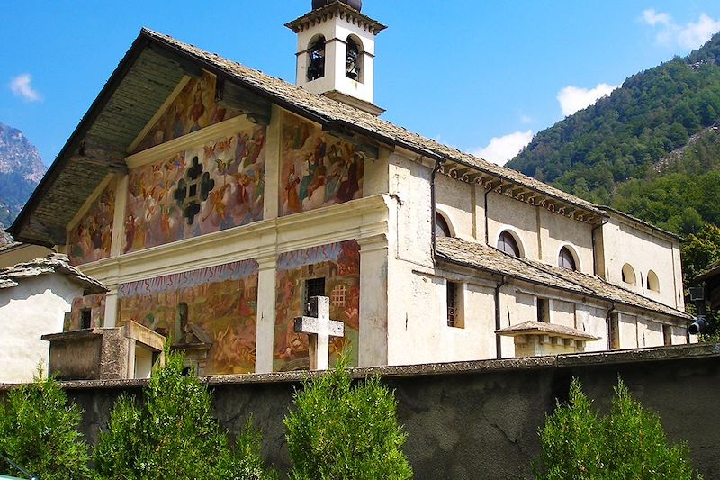Église Saint-Jacques d'Issime - Vallée d'Aoste - Italie