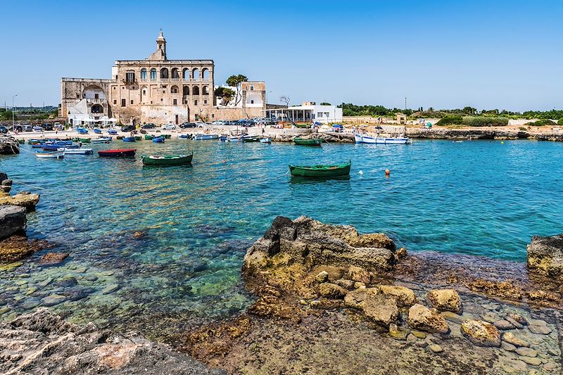 Abbaye de San Vito à Polignano a Mare - Pouilles - Italie