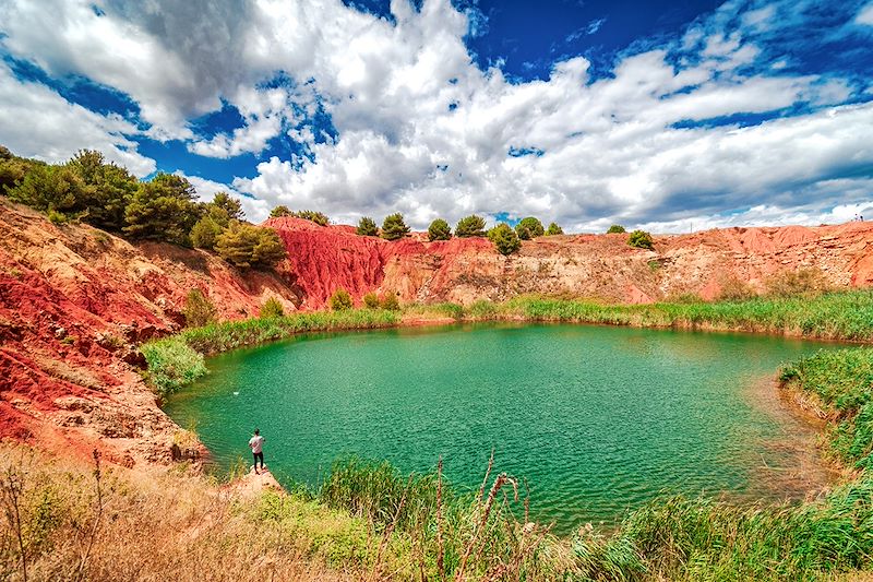 Cava di Bauxite - Province de Lecce - Pouilles - Italie