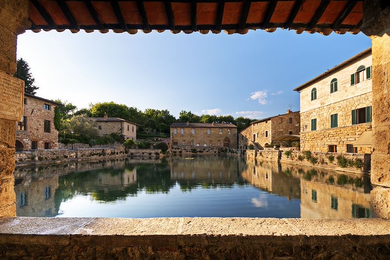 Bagno Vignoni - Province de Sienne - Toscane - Italie