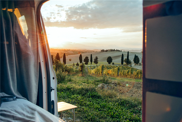 Van en Toscane - Italie