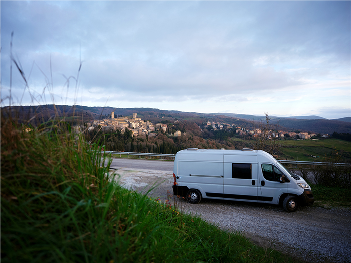 Van en Toscane - Italie