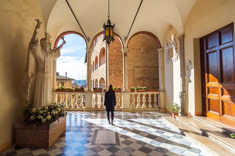 Santuario Casa di Santa Caterina à Sienne - Toscane - Italie