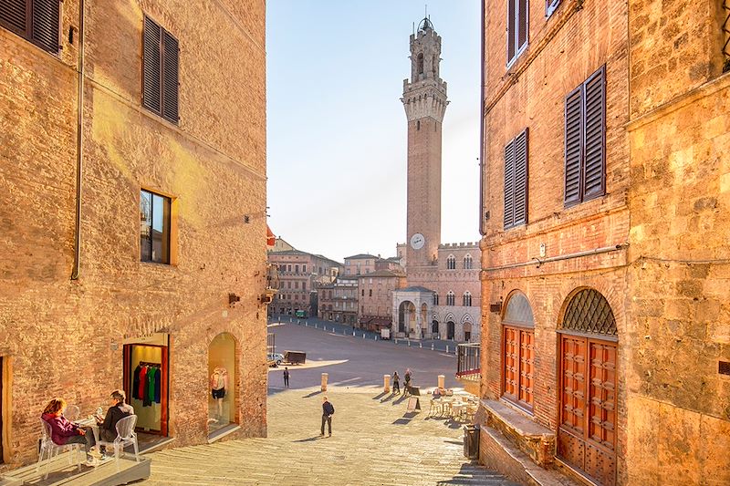 Piazza del Campo à Sienne - Toscane - Italie