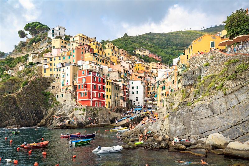 Le village de Riomaggiore - Cinq Terre - Italie