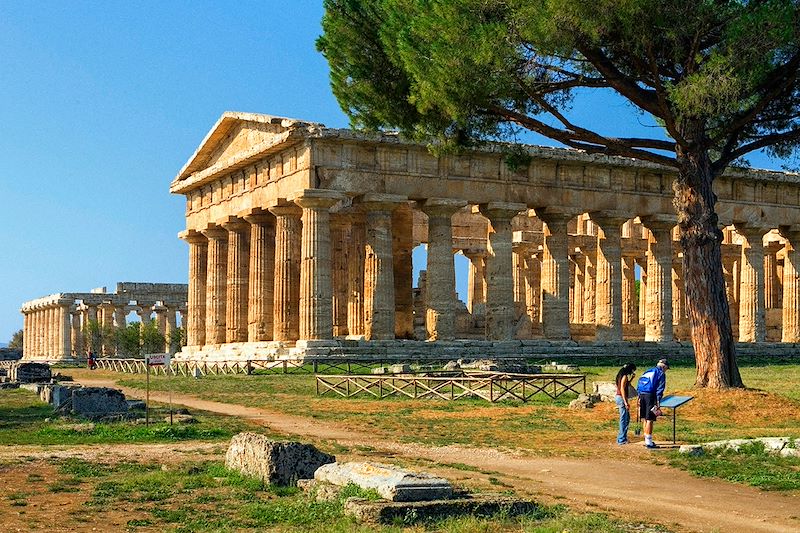 Site archéologique de Paestum - Campanie - Italie