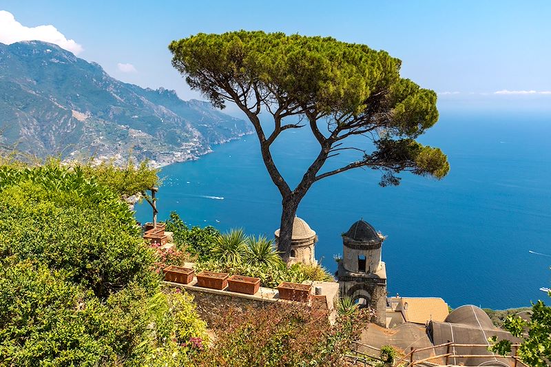 Vue depuis la Villa Rufolo - Ravello - Campanie - Italie