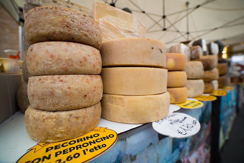Fromages dans le nord de l'Italie