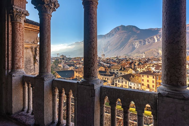 Trento depuis le Castello del Buonconsiglio - Trentin-Haut-Adige - Italie
