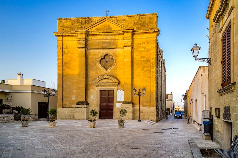 Église Santa Maria della Neve à Acaya - Province de Lecce - Italie