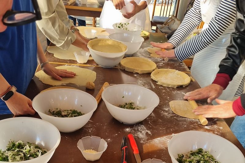 Cours de cuisine - Toscane - Italie