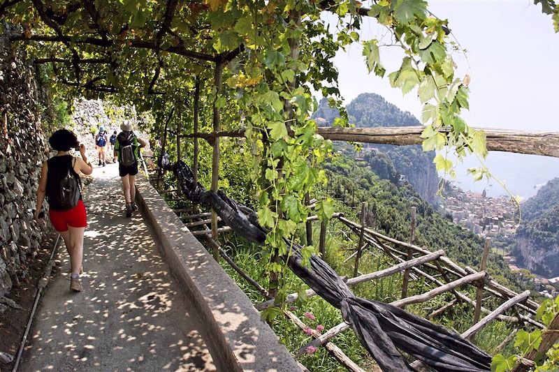 Naples, le Vésuve et Amalfi