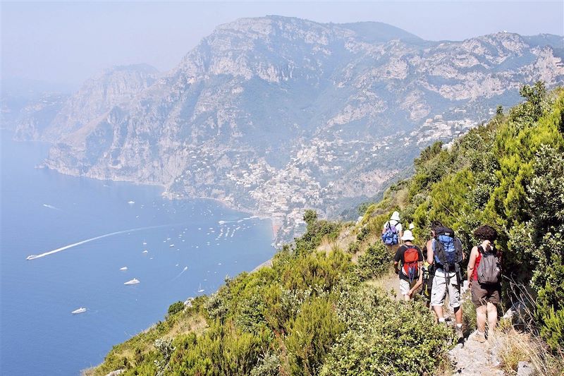 Naples, le Vésuve et Amalfi