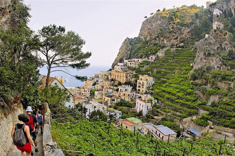 Naples, le Vésuve et Amalfi