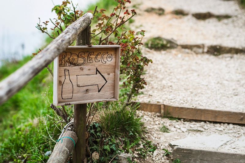 Panneau en Vénétie - Italie