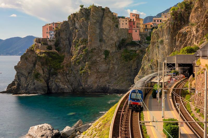 Gare à Corniglia - Cinque Terre - Italie