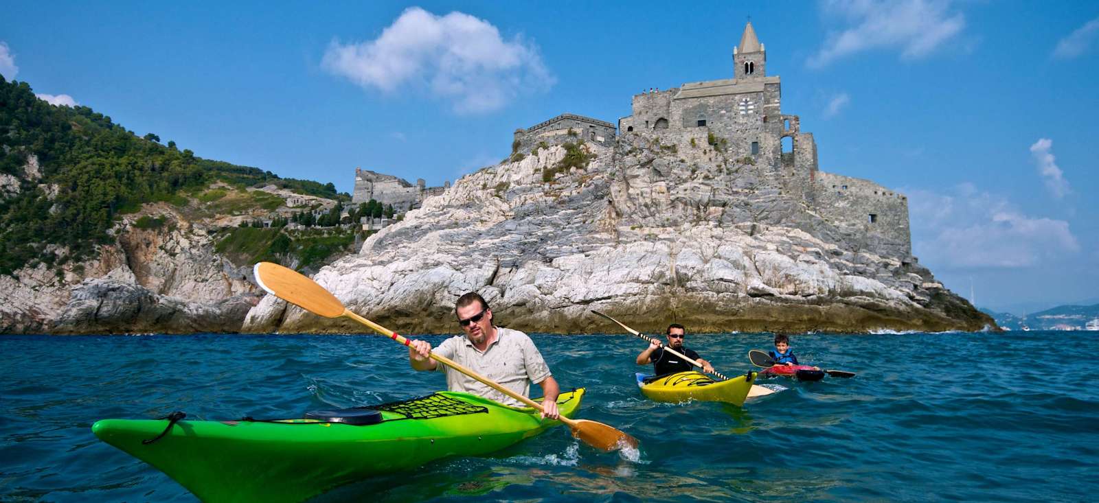 Kayak Italie Les 5 terres en Kayak Nomade Aventure