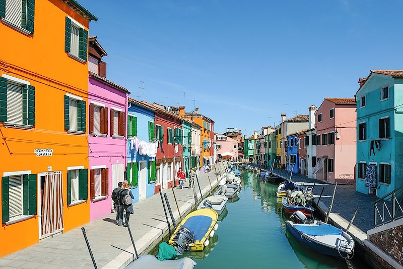 Île de Burano - Lagune de Venise - Italie