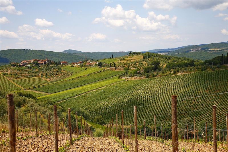 Paysage du Chianti - Toscane - Italie