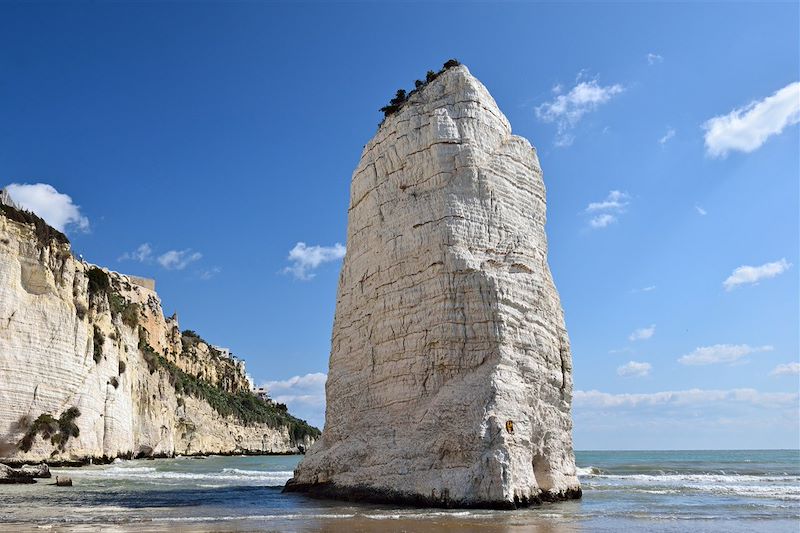 Le Pizzomunno à Vieste - Parc national du Gargano - Italie