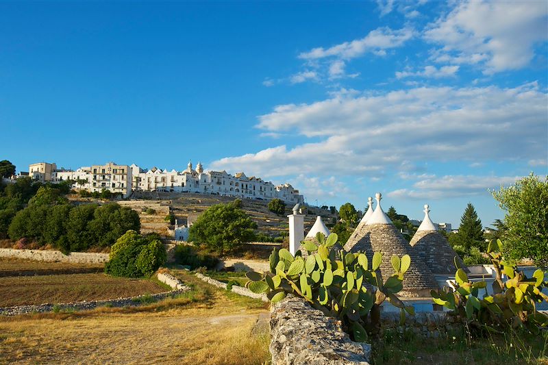 Trulli près de Locorotondo - Vallée d'Itria - Pouilles - Italie