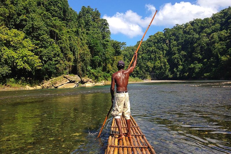 Rafting en Jamaïque