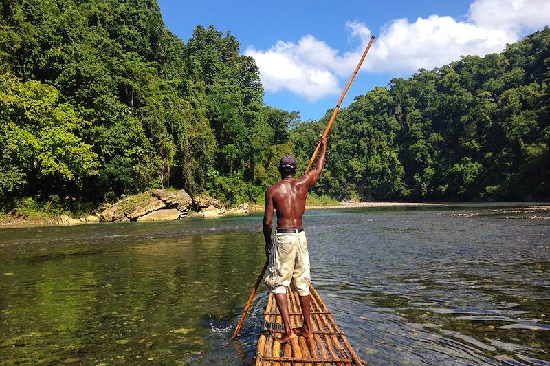 Rafting en Jamaïque