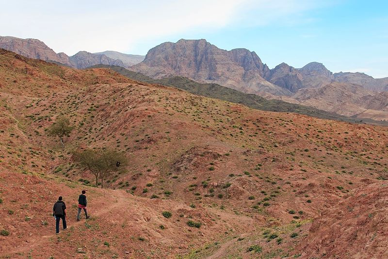 Randonnée dans la réserve naturelle de Feynan - Jordanie