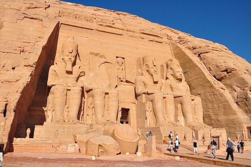 Grand temple d'Abou Simbel - Abou Simbel - Égypte