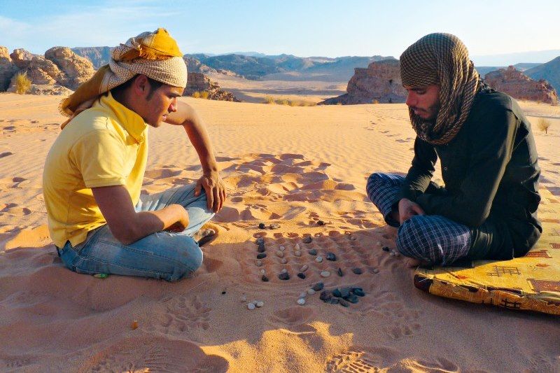 De Pétra au WadiRum par la vallée arc-en-ciel