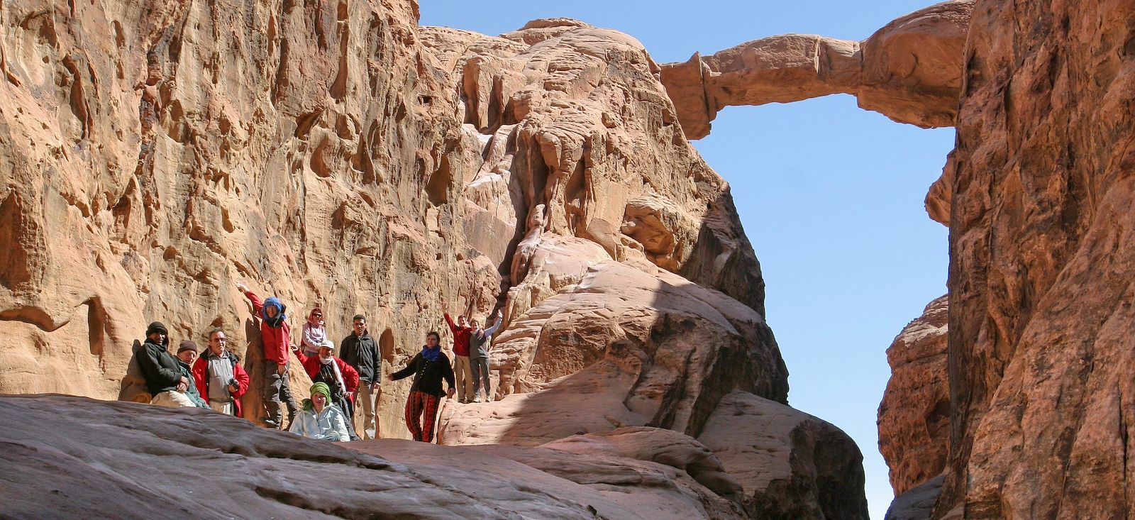 Image Du Désert de Wadi Rum à Pétra la rose