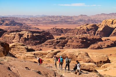 Du Désert de Wadi Rum à Pétra la rose